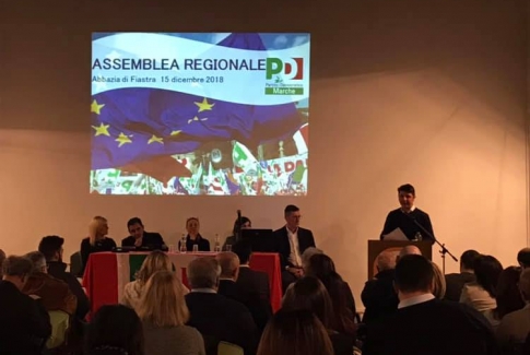 Assemblea Regionale Pd Marche: Gostoli proclamato Segretario all'unanimità