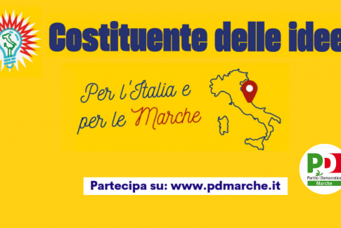 Pd Marche. Gostoli: a settembre parte la costituente delle idee